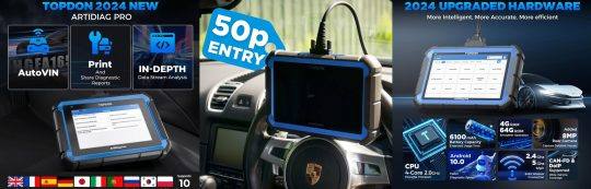 TopDon ArtiDiag Pro Scanner 28th August