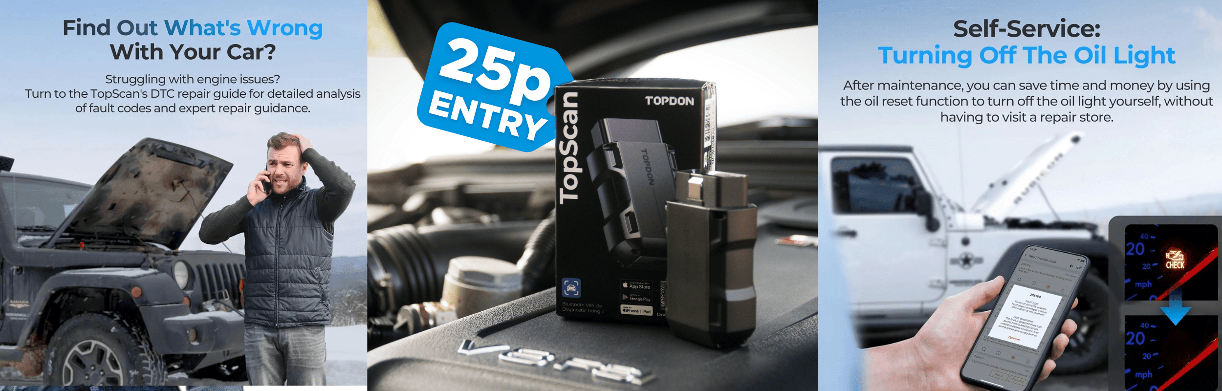 WIN a TopDon Pro Diagnostic Tool - 14th September