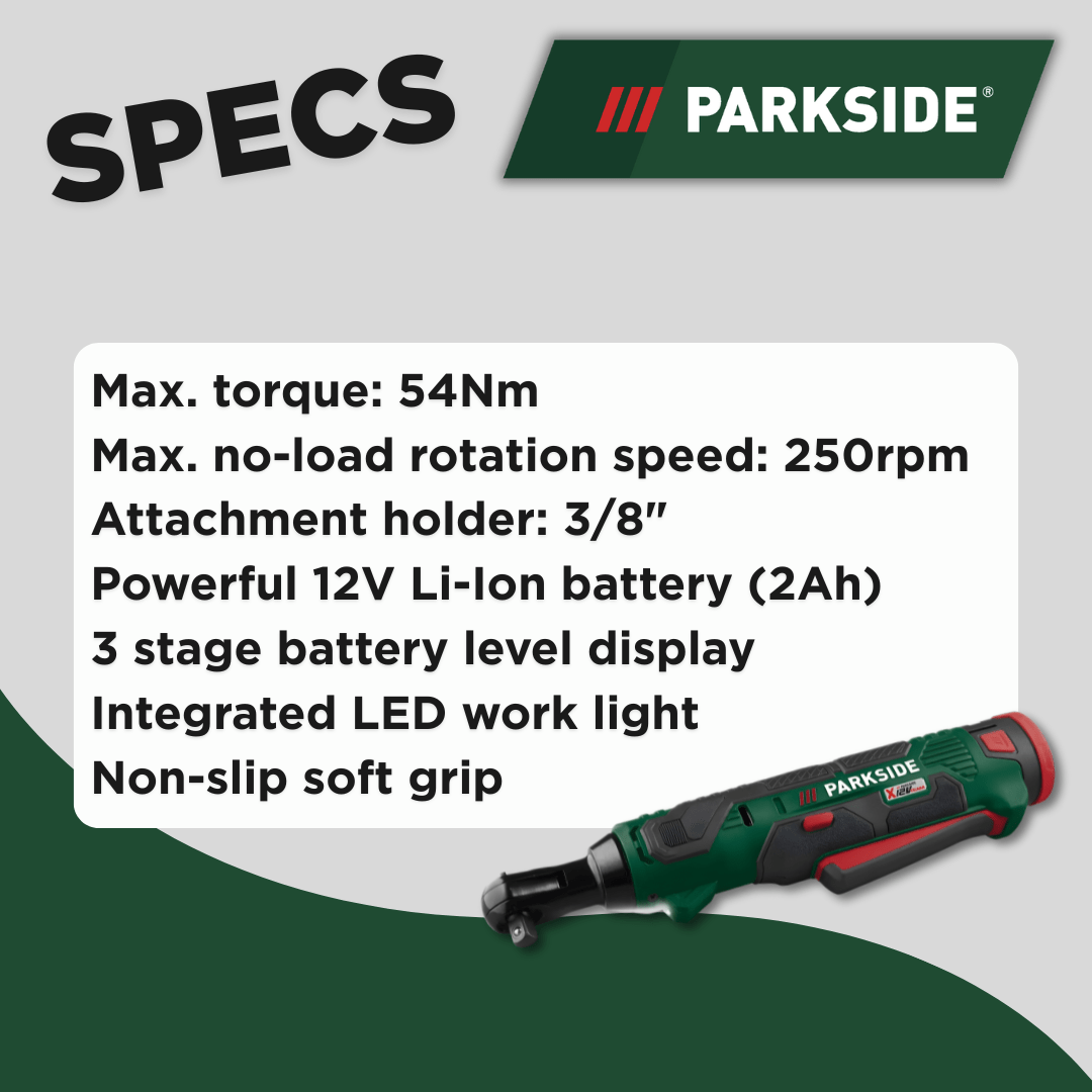 12V Cordless Ratchet web Specs